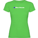 Купить Kruskis 11502280xlk015 Женская футболка с коротким рукавом Blue Dream Light Green 30x25x2 7ft.ru в интернет магазине Семь Футов