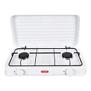 Купить Algon 388827 2-конфорочная газовая плита с крышкой Серебристый Multicolor 7ft.ru в интернет магазине Семь Футов