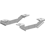 Pullrite 337-2770 ISR Custom Series Комплект поддержки направляющей Серебристый Black