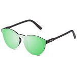 Ocean sunglasses 75004.0 поляризованные солнцезащитные очки Milan Matte Black Revo Green Flat/CAT3