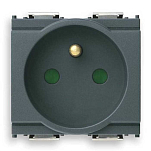 Vimar 618808 Sicury 230V 16A Французская вилка  Grey