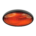 Fultyme rv 590-1120 Черный овальный светильник для дома с выключателем Оранжевый Yellow 15.87 x 8.73 x 4.76 cm
