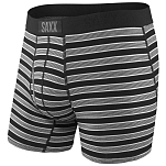 SAXX Underwear SXBB30F.BCP.S Боксёр Ultra Fly Черный  Black Crew Stripe S
