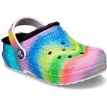Crocs 208095-94s-c5 Деревянные башмаки Classic Lined Spray Dye White / Multi 35x25x15 EU 20