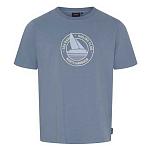 Sea ranch 24-7-052-4117-S Футболка с коротким рукавом Jacko Голубой Dusty Blue S