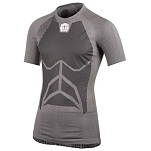 Bioracer CO_BR13599-B-XXL Базовый слой с коротким рукавом Protection Серый Black 2XL