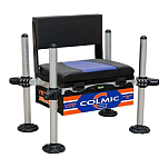 Colmic PA105B ящик сиденья Veteran 110  Grey / Black / Orange 64 x 42 x 50 cm