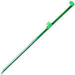 Madcat 1610434 Регулируемый песочный шип  Silver / Green 120 cm