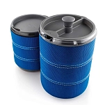 Gsi outdoors 79412 Personal JavaPress Кружка и пресс Blue / Grey