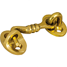 Купить Sea-dog line 354-2220561 Brass Декоративный дверной крючок Золотистый 4.5 cm | Семь футов в интернет магазине Семь Футов