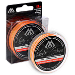 Mikado ZKS00O-10-018 Kendo Shine Плетеная леска 10 м Оранжевый Orange 0.180 mm 