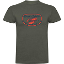 Купить Kruskis CA65500338C072 Футболка с коротким рукавом Fresh Lobster Зеленый Dark Army Green L 7ft.ru в интернет магазине Семь Футов