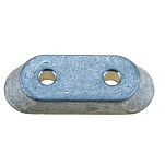 Recmar REC327606AL REC327606AL Алюминиевый анод Серебристый Grey 80 x 90 mm 
