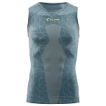 Cube 10582-S базовый слой без рукавов Race Be Cool Голубой Grey / Green S