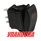 Переключатель двухпозиционный ON-OFF 12 В/20А 5Р с подсветкой (упаковка из 25 шт.) AES.Co 4620136055109_pkg_25