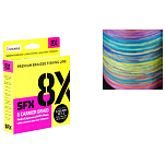 Sufix 13SUSFX8B235M300 300 m 8X Линия 300 m Розовый  Multicolour 0.235 mm 