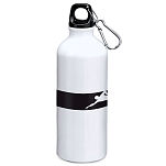 Kruskis MD4049S101S218 Frame Swim 800ml Алюминиевая бутылка Бесцветный White