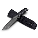 Купить Trento 131673 Comando Stonewash Survival Нож Серебристый Black 150 mm  7ft.ru в интернет магазине Семь Футов