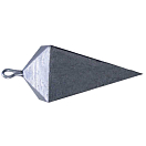 Купить Maver 138110 Hydrodynamic Pyramid Вести  Grey 110 g 7ft.ru в интернет магазине Семь Футов