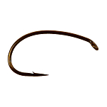 Tiemco 26TM2487C24 TMC-2487 Fly Hook Черный  24 