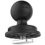 Ram mounts RAP-B-354U-TRA1 T-Bolt Track Ball™ Вложение Серебристый Black