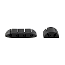 Купить Muvit MUGOO0040 4 Cable Organizer And 2 Cable Organizer Черный Black 7ft.ru в интернет магазине Семь Футов