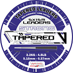 Turkana fishing 48281316 Strong Конический Лидер Бесцветный Transparent 0.160-0.570 mm 