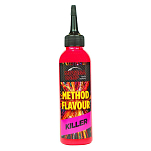 Motaba M9000857 Method Smoke Fluo 150ml Добавка для жидкой приманки Killer Розовый Red
