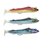 JLC rf8cc2 Мягкий приманка Real Fish Double Combo 8g Sardina 10x7x5