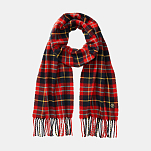 Timberland TB0A1EVTDV81-OS Шарф Plaid Smart Casual Красный  Aura Orange