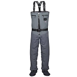 Taimen 10082944 Дышащие вейдерсы Chuluut Tizip  Light Grey XL