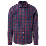 North sails 664356-C003-L Рубашка с длинным рукавом BD Regular Красный Red / Dark Blue L