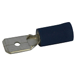 Talamex 14425501 Термин Спейд Мужской 6.3 Mm 6 Единицы Голубой Blue
