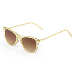 Ocean sunglasses 23.13 Солнцезащитные очки Genova Transparent Gradient Brown Transparent Yellow / Metal Gold Temple/CAT2