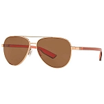 Costa 06S4002-40022357 поляризованные солнцезащитные очки Peli Золотистый Shiny Rose Gold Copper 580G/CAT2