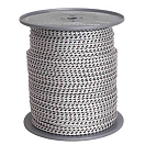 Купить Gleistein ropes CR250008 Bavaria 100 m Веревка Серебристый White / Black 8 mm 7ft.ru в интернет магазине Семь Футов