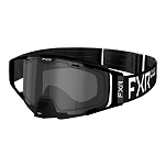 Очки FXR Combat без подогрева Black/White 223105-1001-00