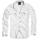 Купить Brandit 4005-7-L Рубашка с длинным рукавом Slim Белая White L 7ft.ru в интернет магазине Семь Футов
