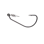 Savage gear SVS76914 Weedless Неутяжеленный Техасский крючок Серебристый Black Nickel 4/0