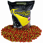 Pro elite baits C8434170 Natural Food Банан И Клубника 8kg Бойлы Многоцветный 20 mm 