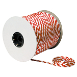 Seachoice 50-42770 MFP Твердая плетеная веревка Красный Red / White 3/8´´ 