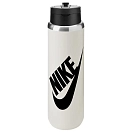Купить Nike iw7934-018-one Бутылка SS Recharge Straw Futura 24oz Light Bone / Black / Black 25x10x10 7ft.ru в интернет магазине Семь Футов