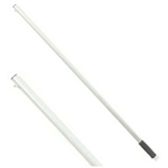 Kolpo 1032039 Алюминиевая ручка подсачека с кнопкой Silver 100 cm