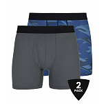 Kilpi RM0214KIDGY-S Боксёр Nett 2 Единицы Многоцветный Dark Grey S