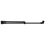 Mikado IS15-UCH-20 Feeder Quad Tele Рука Серебристый  Black 110-180 cm 