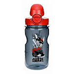 Nalgene 12630001 OTF Бутылка Дети 350 мл Красный Grey With Cars Motif / Loop-Top Red