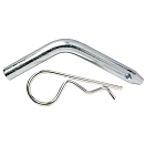 Купить Seachoice 50-52381 Receiver Pin With Clip Серебристый  Zinc Plated Steel 12.7 mm  7ft.ru в интернет магазине Семь Футов