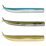 Fiiish CSE233 Crazy Sand Eel Мягкое тело приманки 150 Mm 9.5g 3 единицы измерения Зеленый Pearl Blue