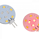 Светодиодная лампа G4 / теплый белый/красный