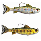 Купить Live target TRS131MS713 Trout Parr Приманка для плавания 130 mm 35g Золотистый Gold / Olive 7ft.ru в интернет магазине Семь Футов
